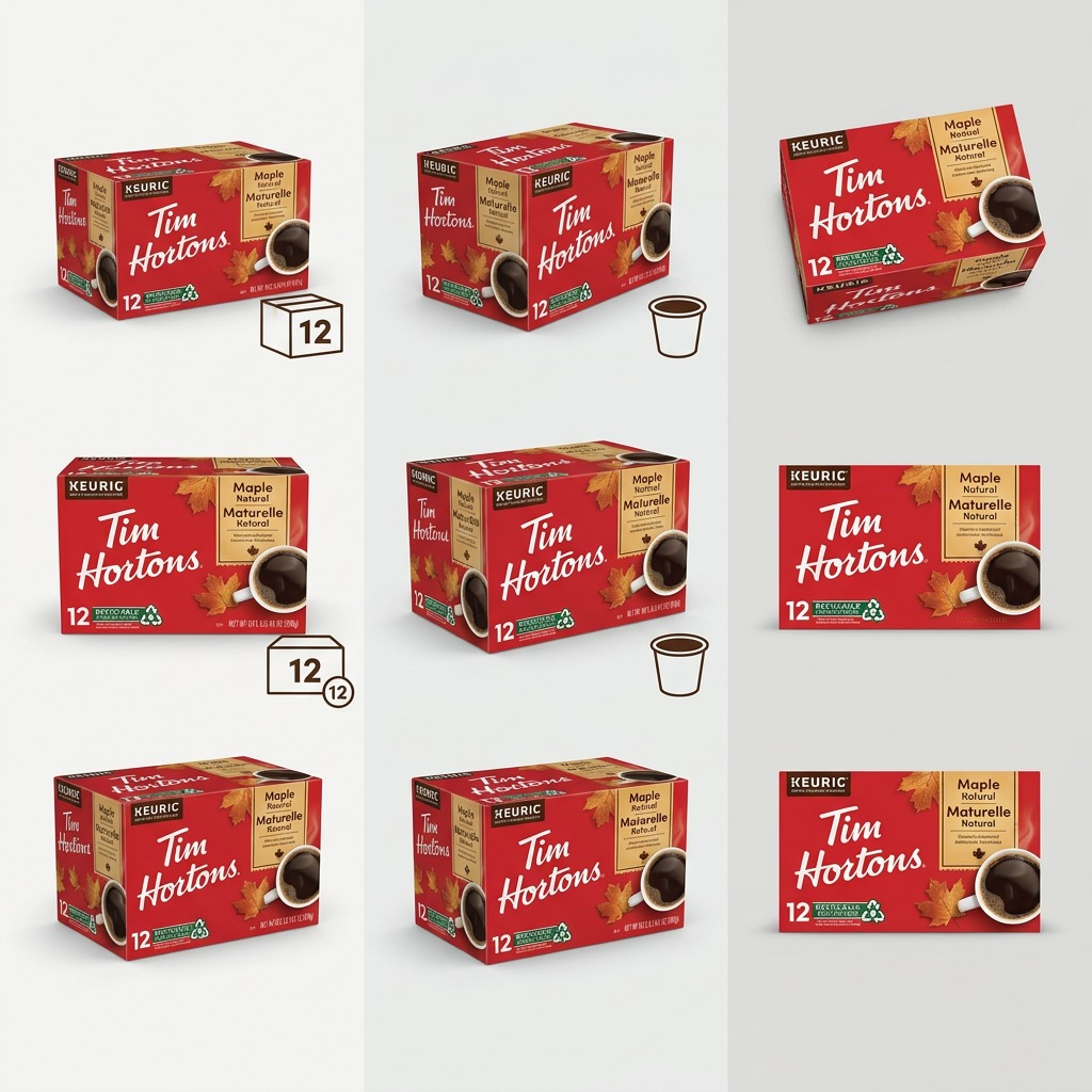 Tim Hortons Coffee Single Serve - Thtn Kc Maple Natural 12Ct Bil