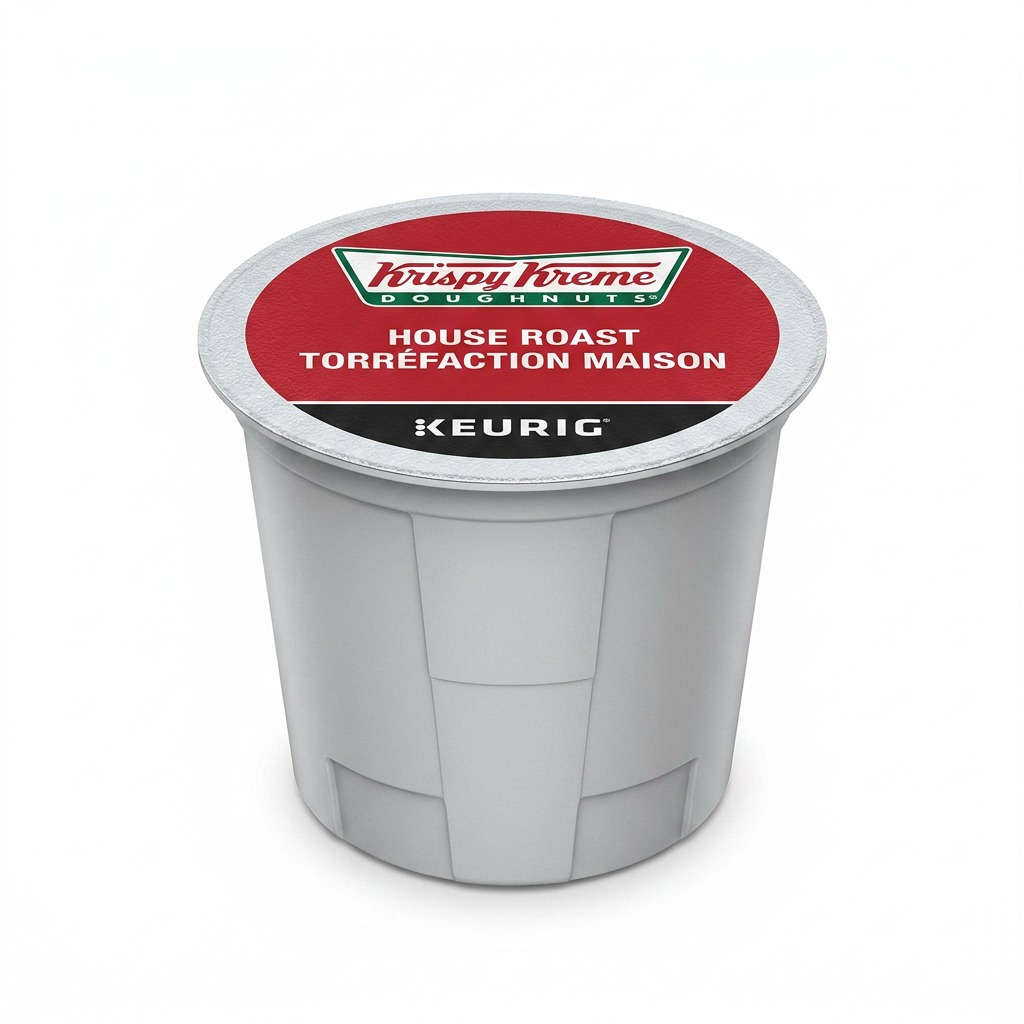 COFFEE-K CUP KRISPY KREME LIGHT MEDIUM HOUSE ROAST, 30/BX 30/BX
