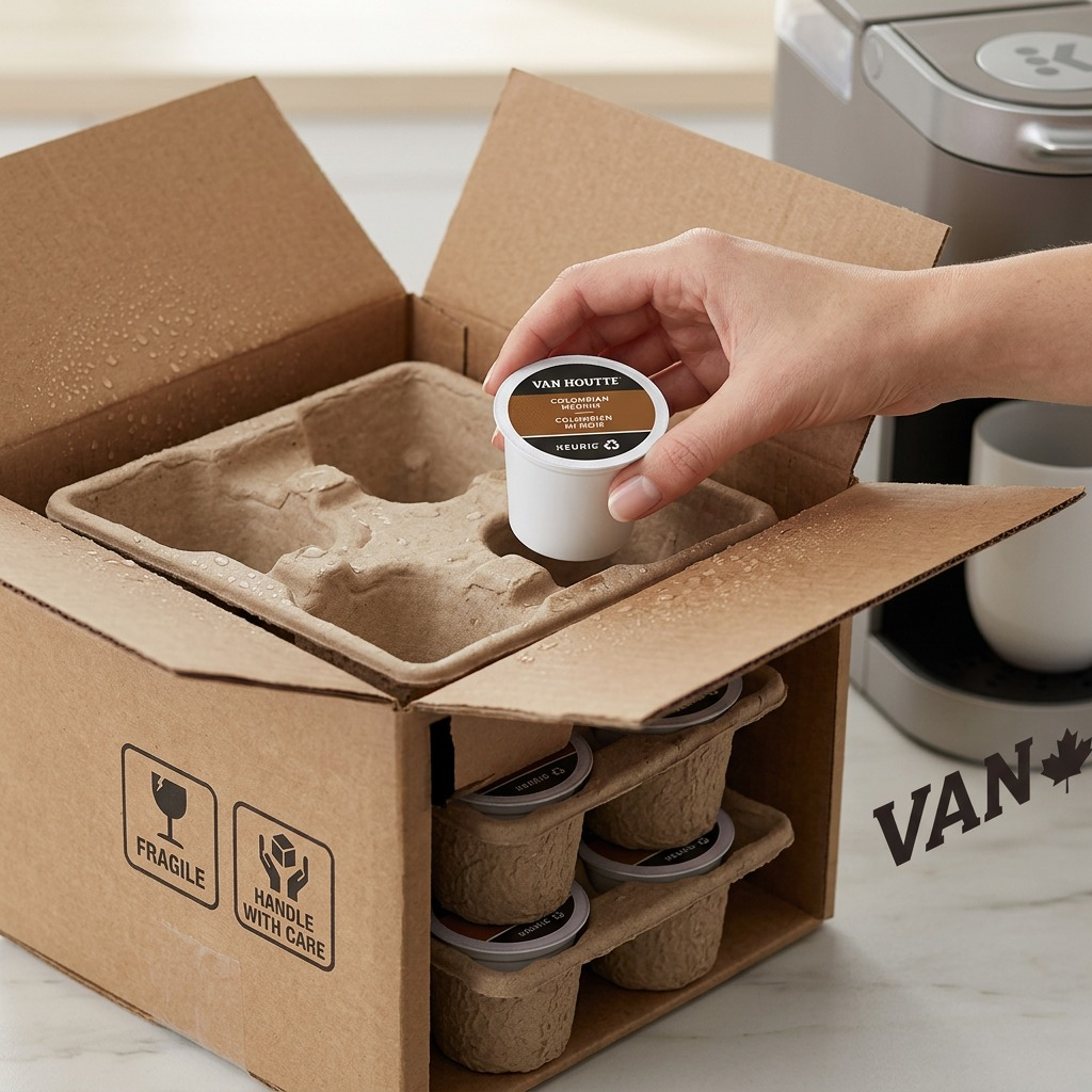 COFFEE-K CUP VAN HOUTTE COLOMBIAN MEDIUM (33717) 24/BX