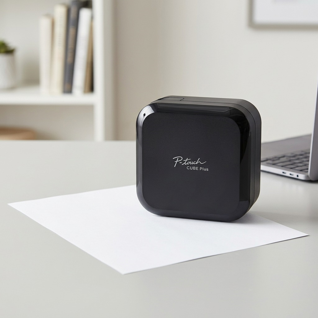 PT-P710BT P-touch CUBE Plus Smartphone and PC Label Maker