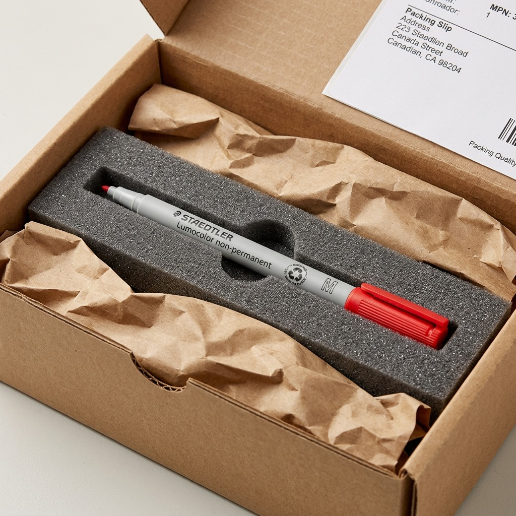 Staedtler Marker Lumocolor Water-Based Medium Red