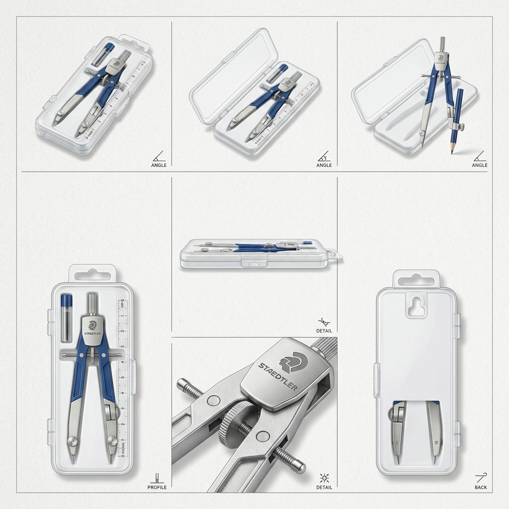 Staedtler Compass Set, Metal