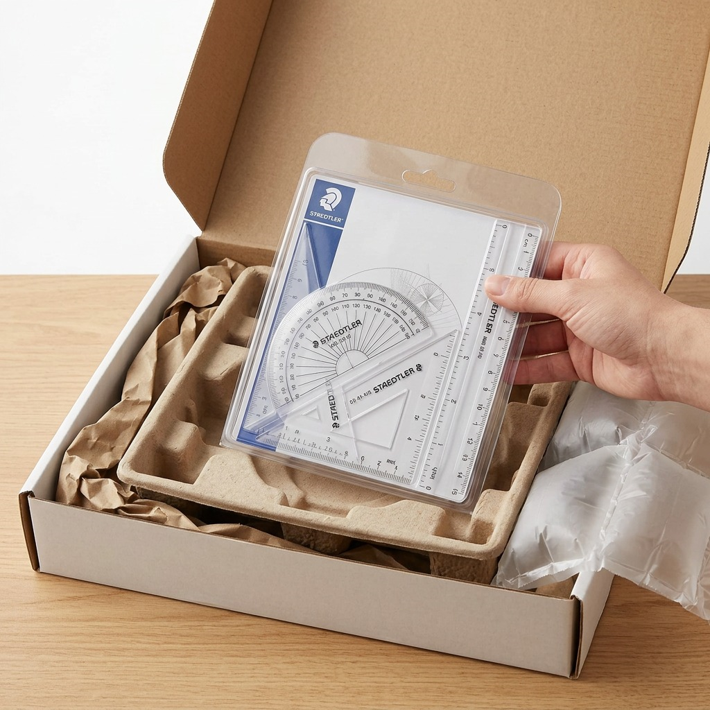 Staedtler Math Set, 9-Pack Plastic Box