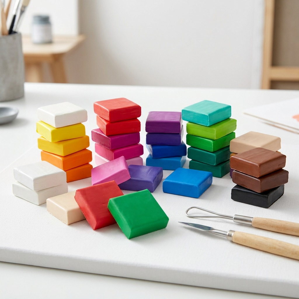 Staedtler Set Modelling Clay Fimo Soft Basic Colors 24 Color Pack