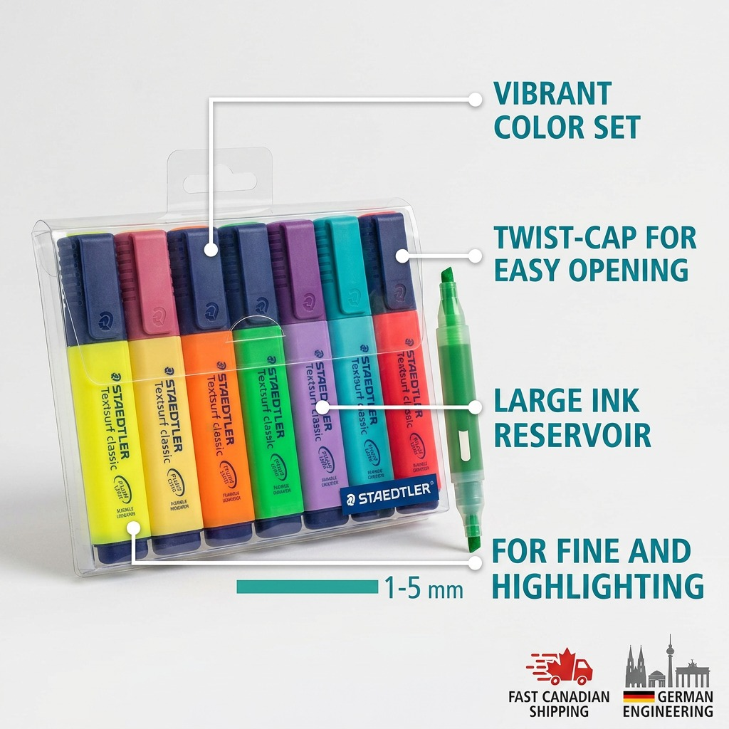 Staedtler Highlighter Textsurfer Classic 8-Pack Wallet