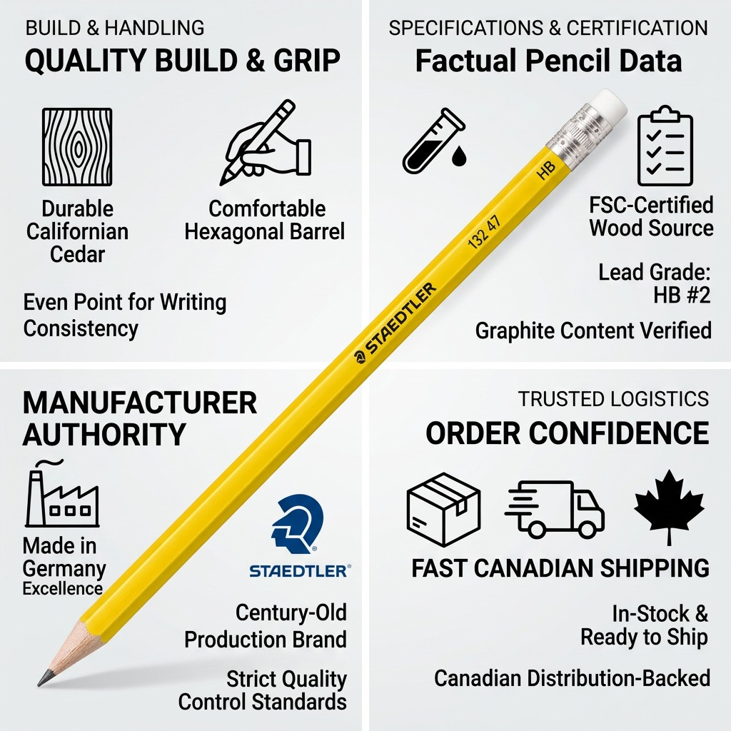 Staedtler Pencil Hb#2 Woodcased