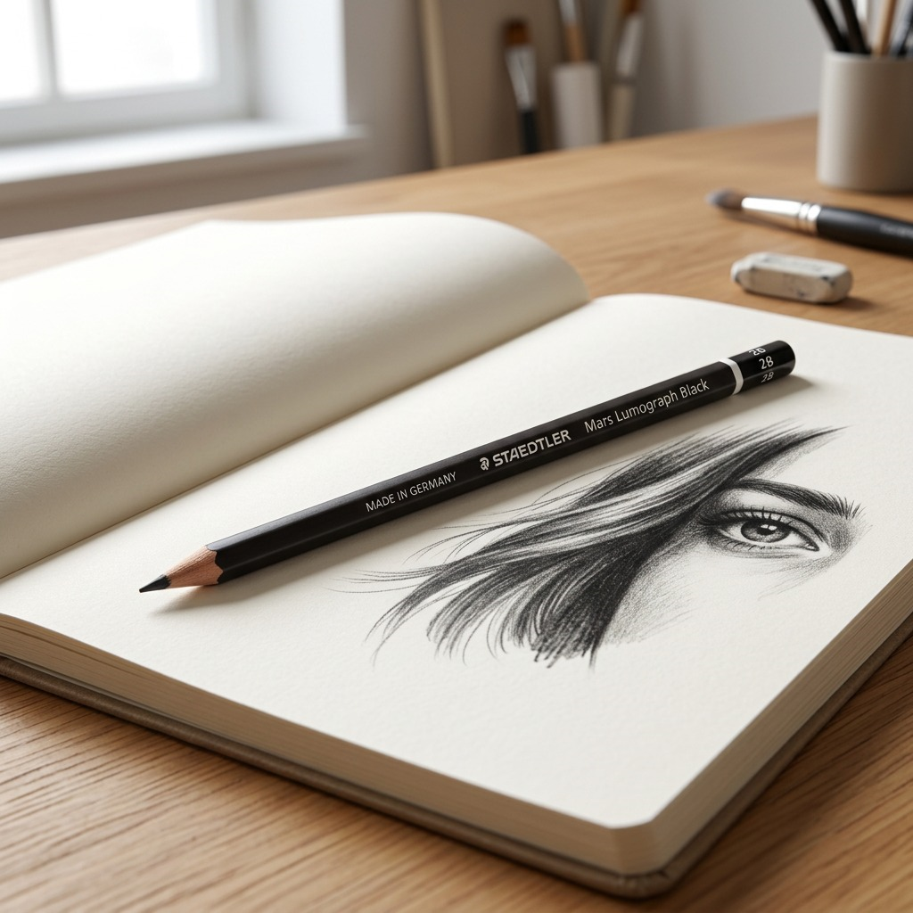Staedtler Pencil Lumograph Black 2B 100% PEFC