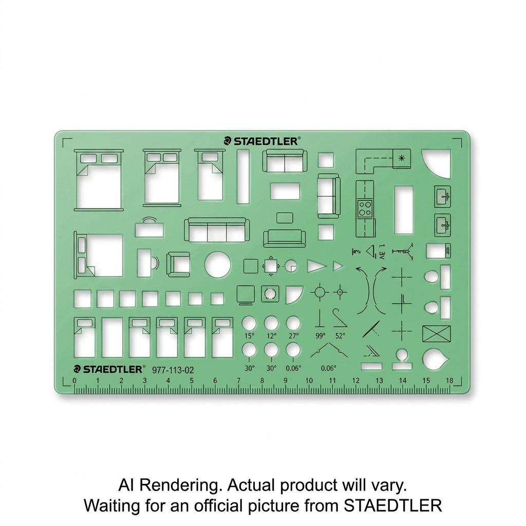 Staedtler Template Home Planning and Layout