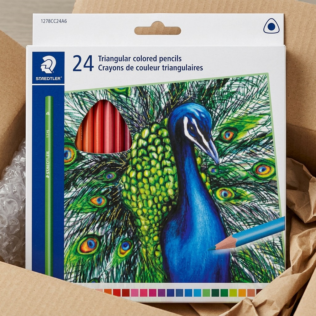Staedtler Coloured Pencil 3mm Triangular