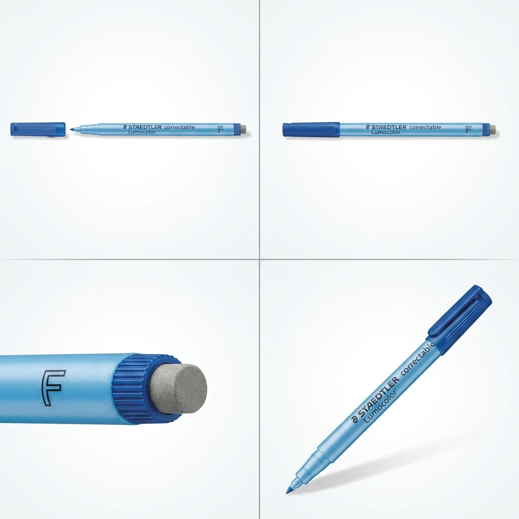 Staedtler Ohp Pen Lumocolor Correctable F Blu