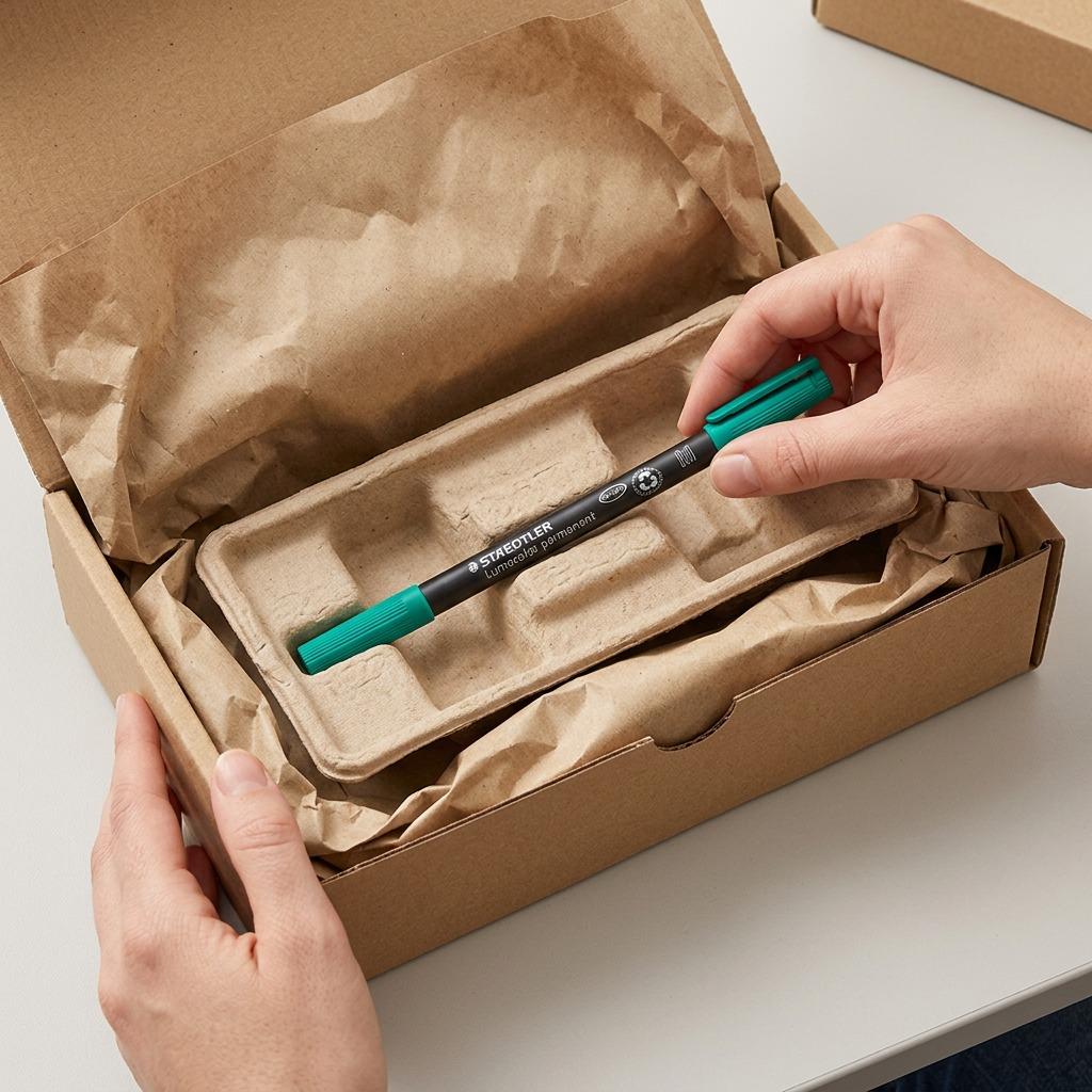 Staedtler Marker Lumocolor Medium Permanent Green
