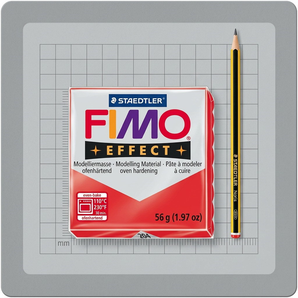 Staedtler Modelling Clay Fimo Effect Red 57g (2 oz)