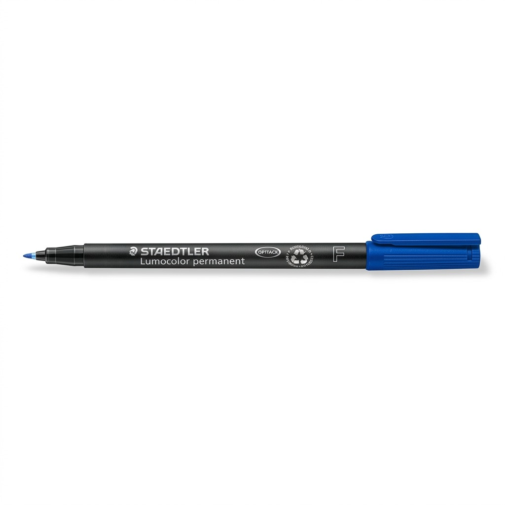 Staedtler Marker Lumocolor Fin Permanent Blue