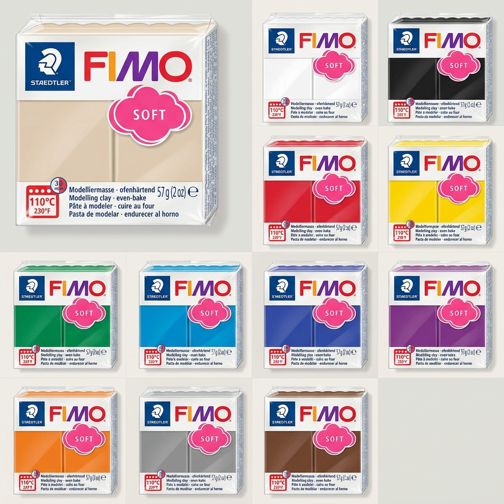 Staedtler Modelling Clay Fimo Soft Sahara 57g (2 oz)