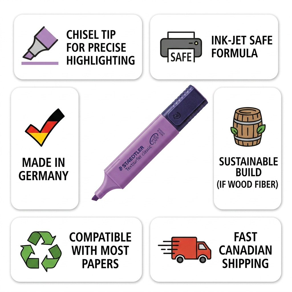 Staedtler Highlighter Textsurfer Fluorescent Viole