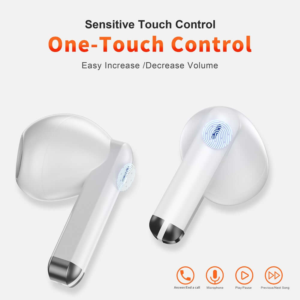 QERE E28 Wireless Bluetooth Earbuds IPX5 — USB-C Charging