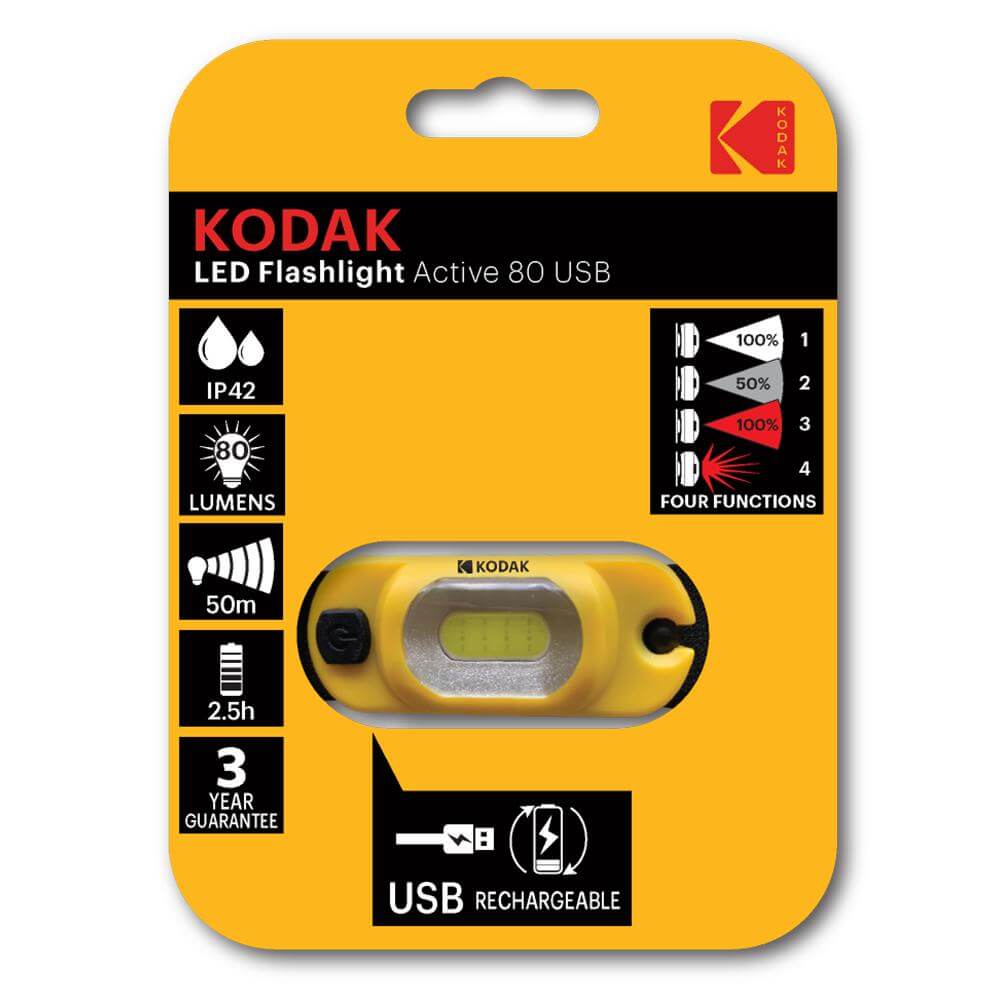 Kodak Rechargeable Active Headlamp 80