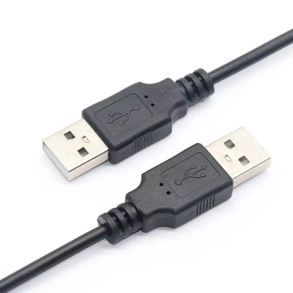 Mlink USB 2.0 A Male to A Male Cable (Black)