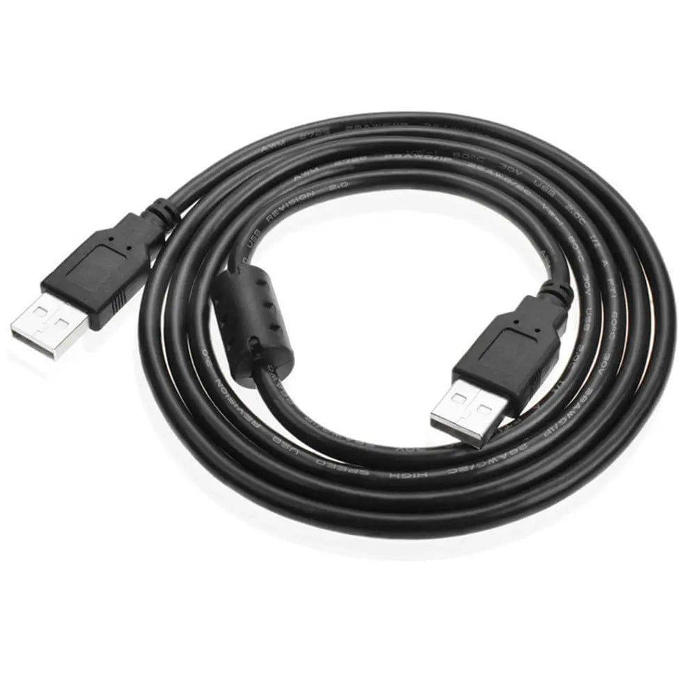 Mlink USB 2.0 A Male to A Male Cable (Black)