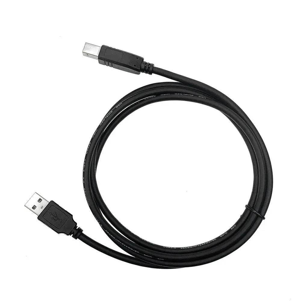 Mlink USB 2.0 A Male to B Male Cable (Black)