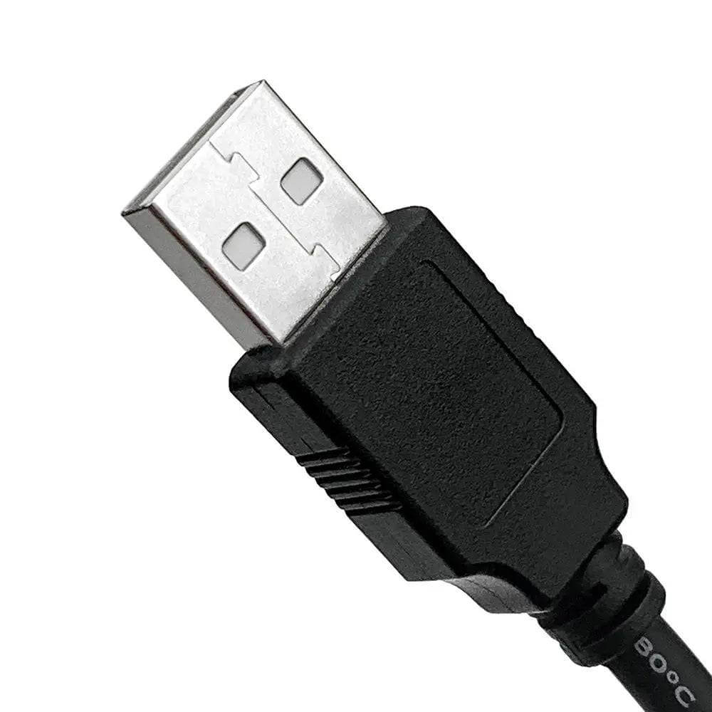Mlink USB 2.0 A Male to B Male Cable (Black)