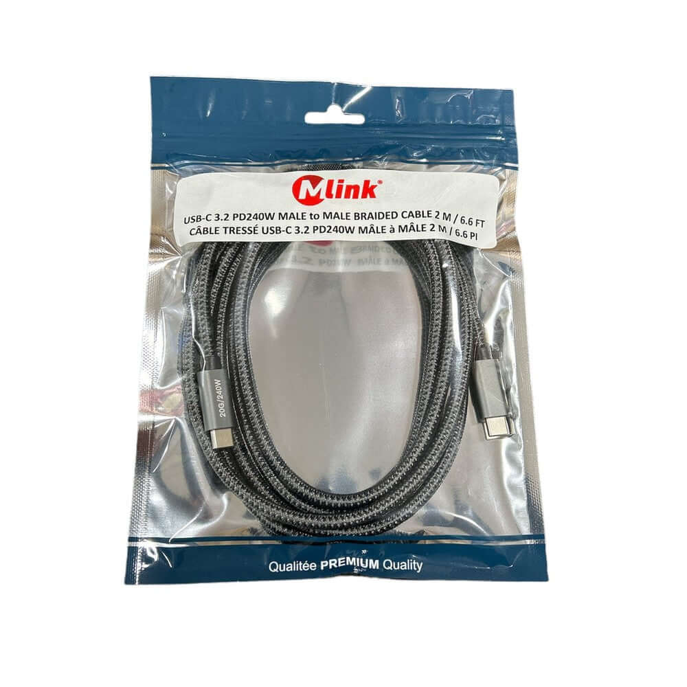 Mlink USB-C EPR Fast Charge Cable (240W)