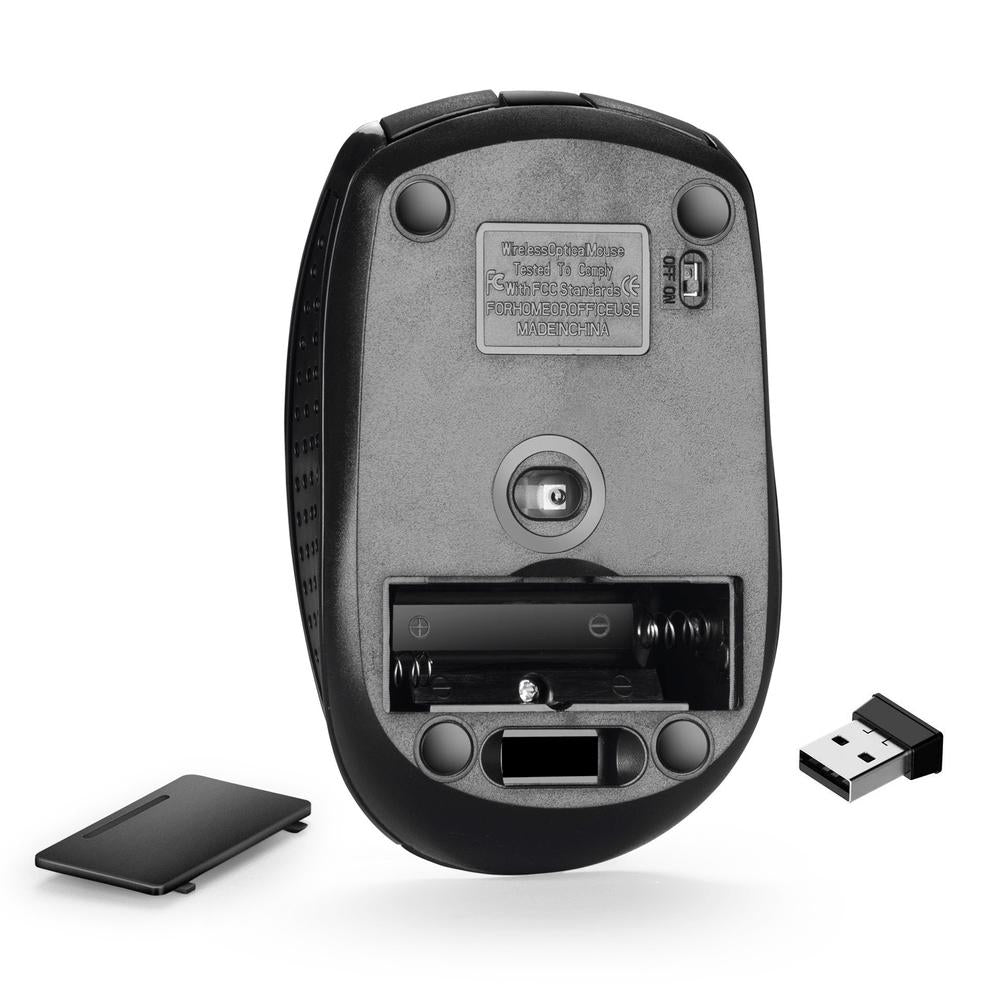 Mlink Wireless Mouse (2.4GHz, 1600 DPI, Black)