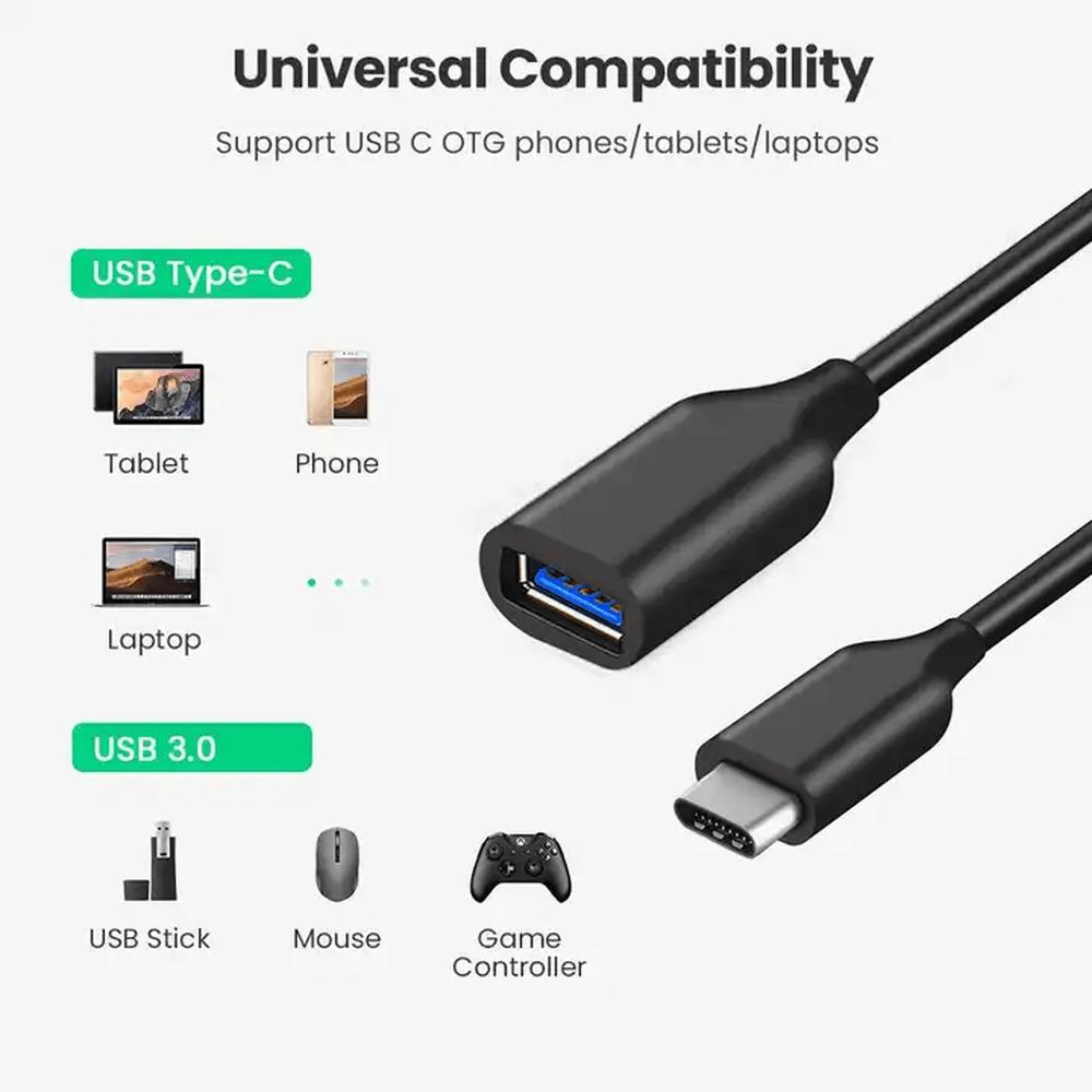 Mlink USB-A to USB-C OTG Adapter