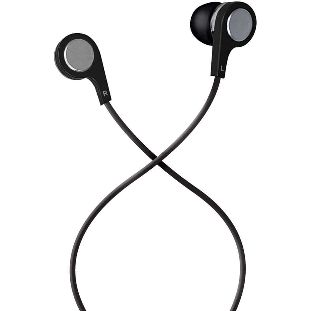 Maxell Bass 13 Earphones with Mic — Black