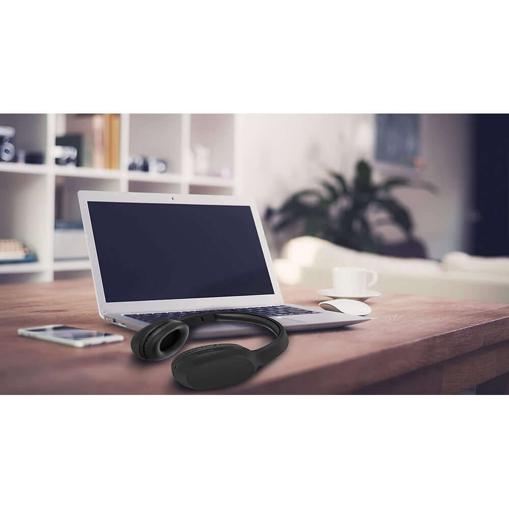 Maxell Bass 13 Bluetooth Headphones with Mic — Black