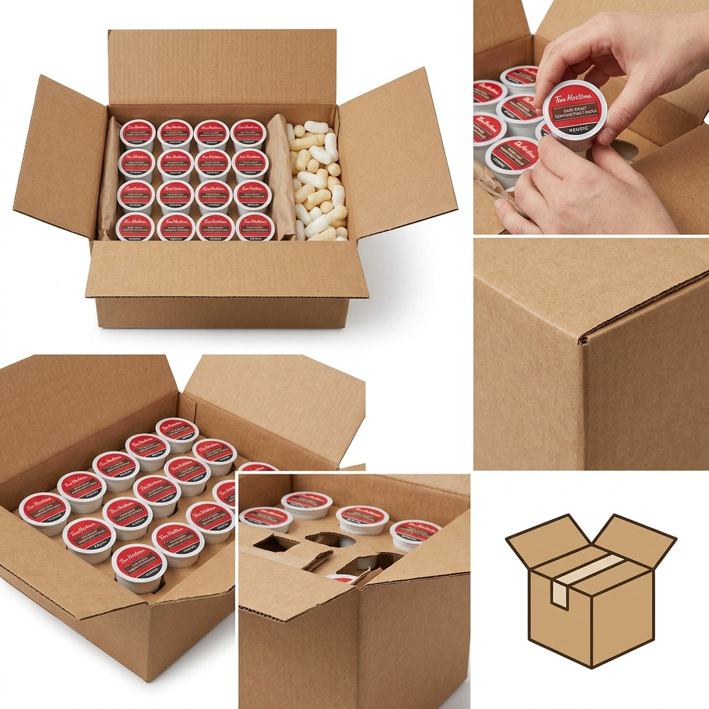 COFFEE-K CUP TIM HORTONS DARK ROAST (11307) 24/BX