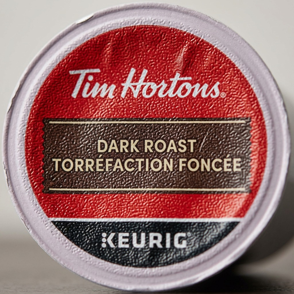 COFFEE-K CUP TIM HORTONS DARK ROAST (11307) 24/BX