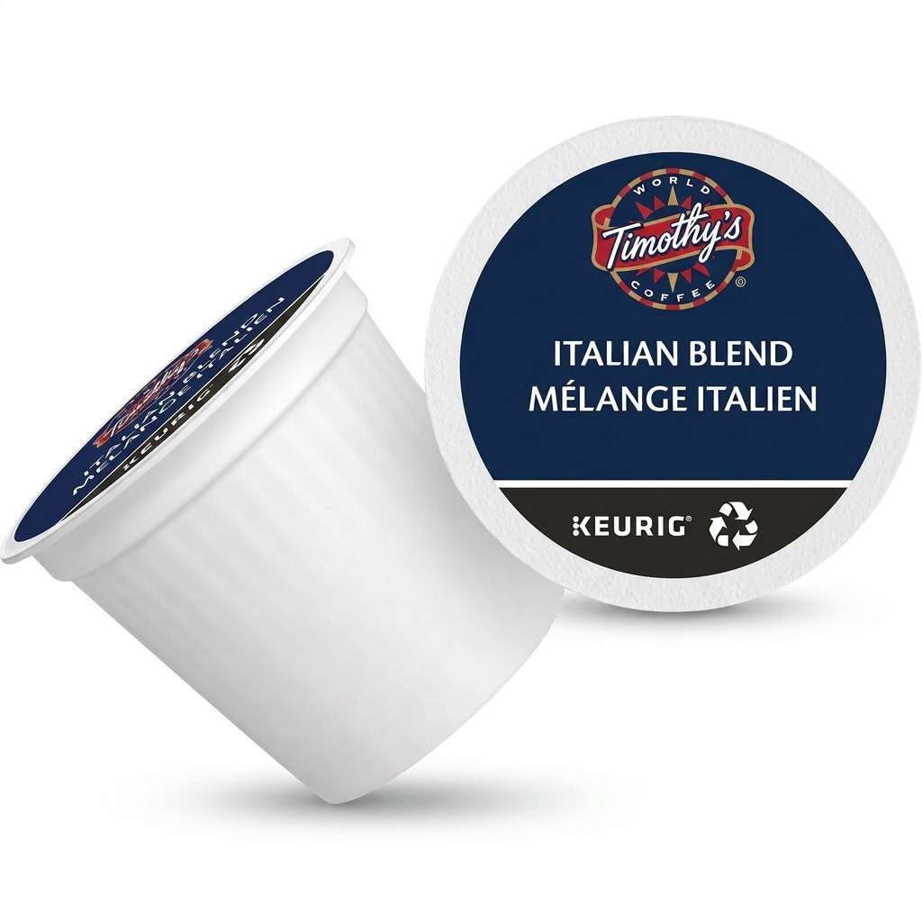COFFEE-K CUP TIMOTHY'S ITALIAN BLEND (01002) 24/BX