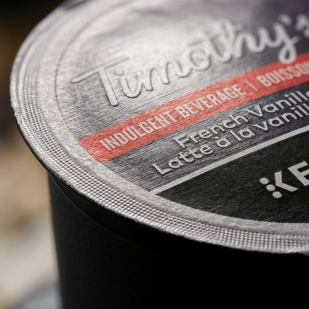 COFFEE-K CUP TIMOTHY'S FRENCH VANILLA LATTE (06717) 24/BX