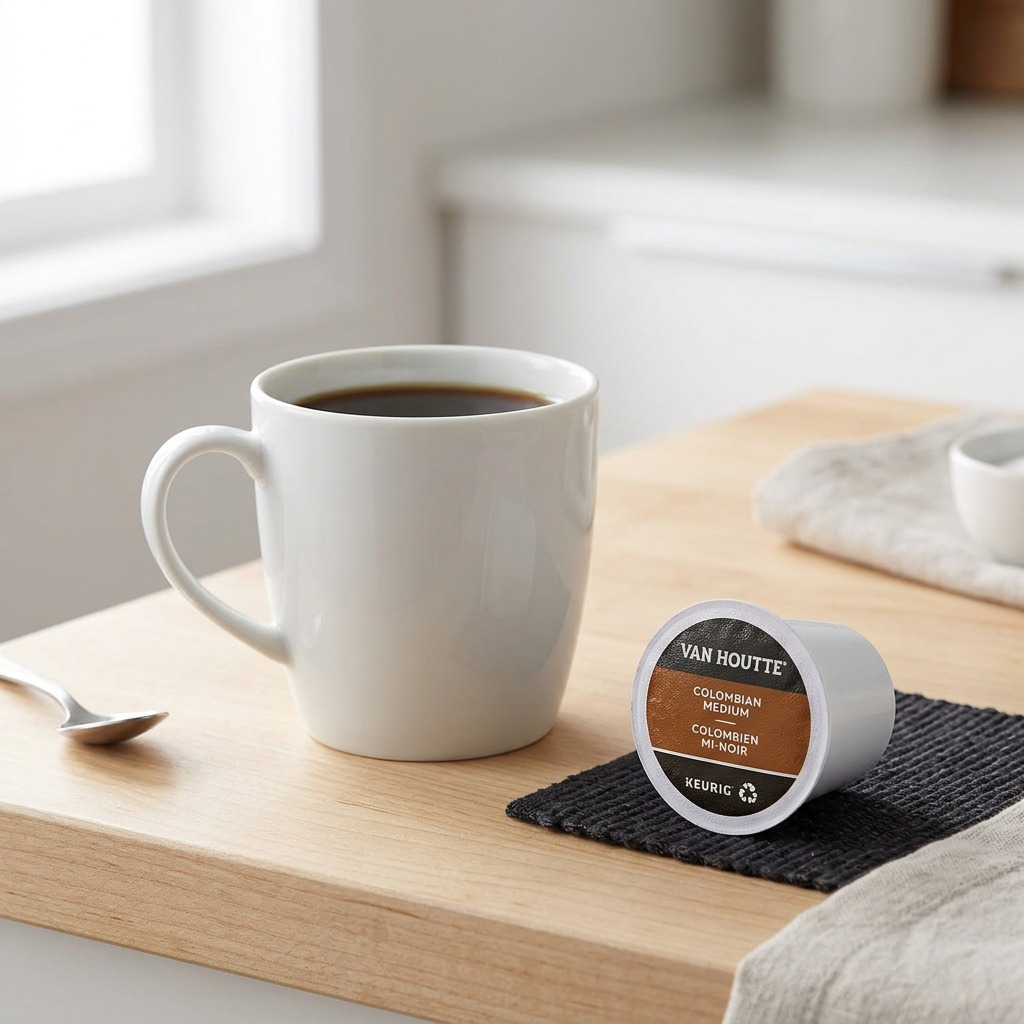 COFFEE-K CUP VAN HOUTTE COLOMBIAN MEDIUM (33717) 24/BX
