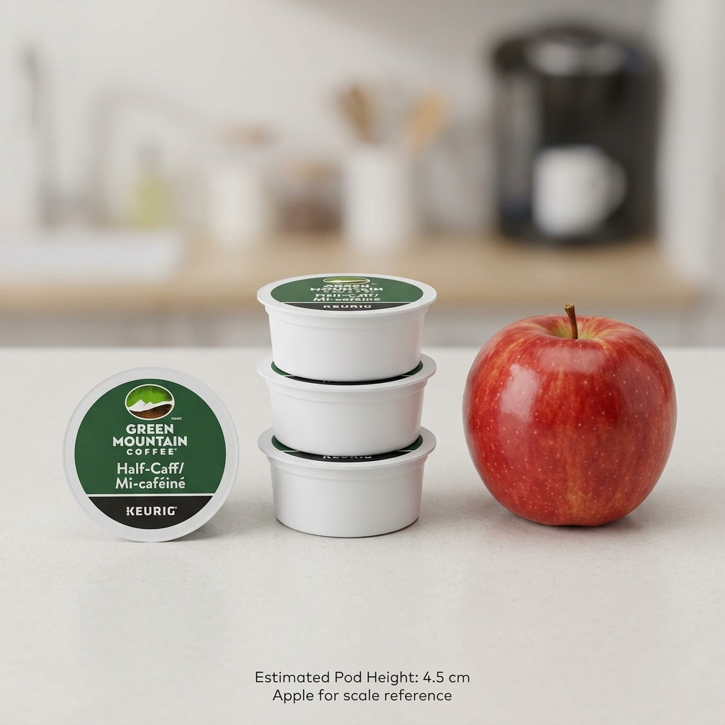 COFFEE-K CUP GREEN MOUNTAIN HALF-CAFF MEDIUM ROAST 24/BX
