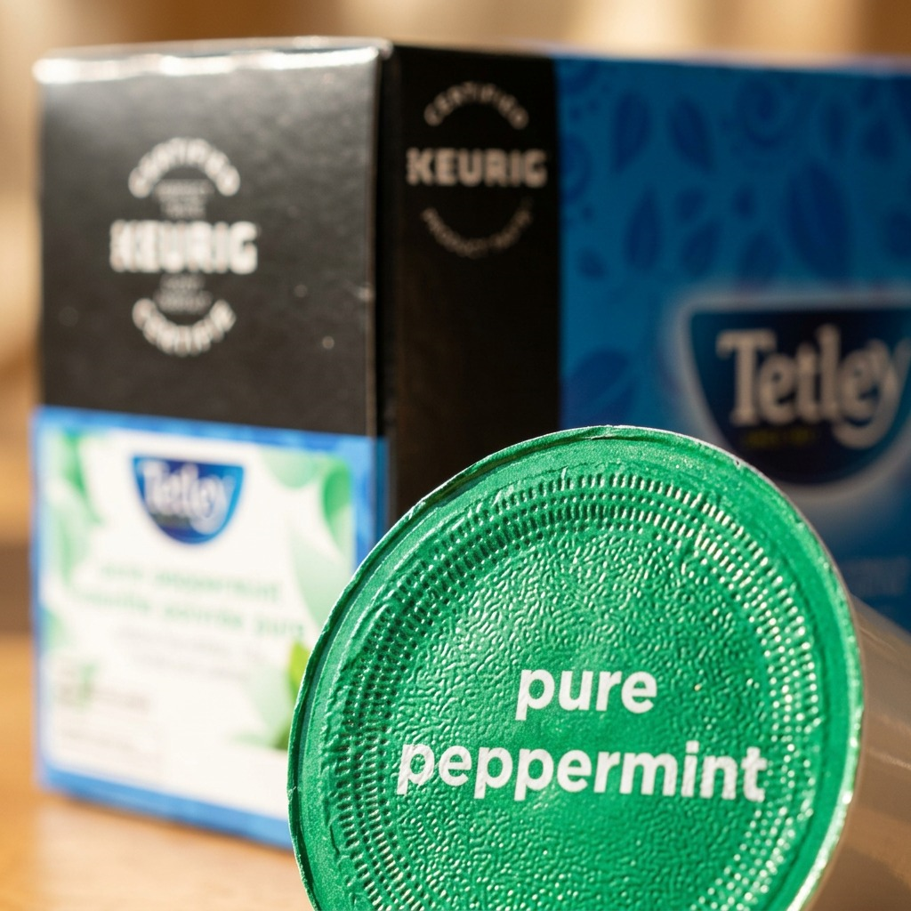 TEA-K CUP TETLEY PURE PEPPERMINT 24/BX 24/BX