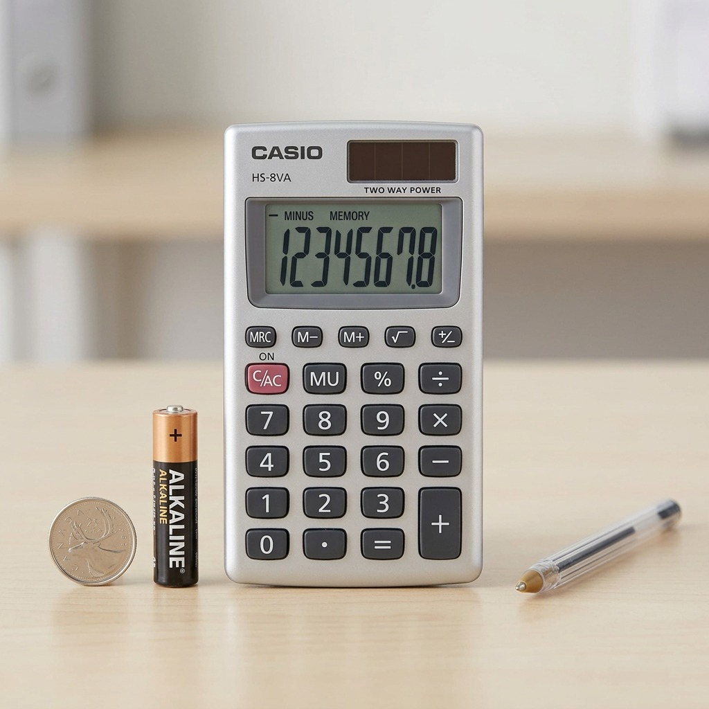 Casio HS-8VA Compact Calculator