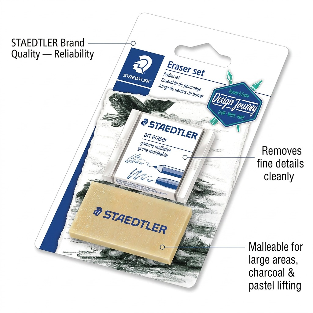 Staedtler Erasers Gum & Kneadable *2
