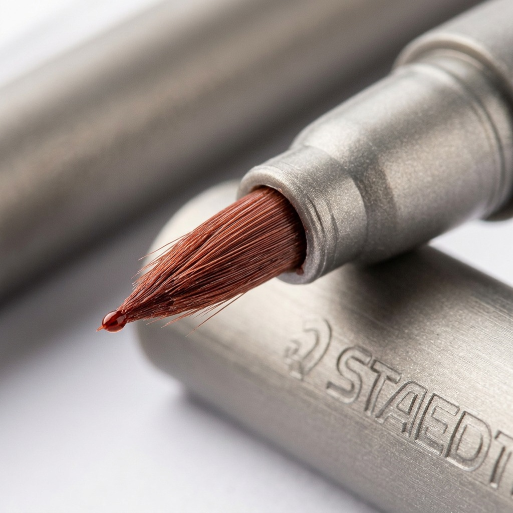 Staedtler Pigment Brush Pen Reds&Browns 6-Pack