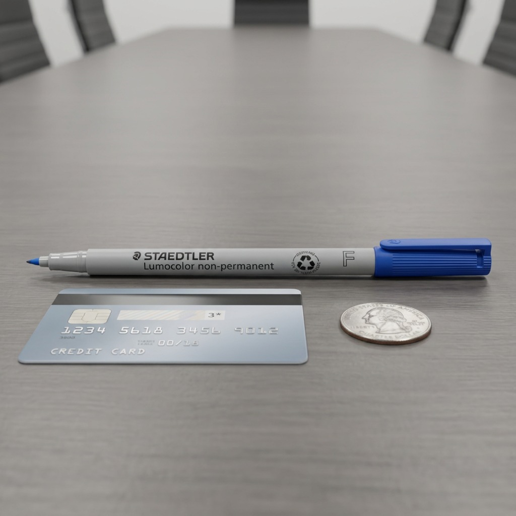 Staedtler Marker Lumocolor Water-Based Fine Blue