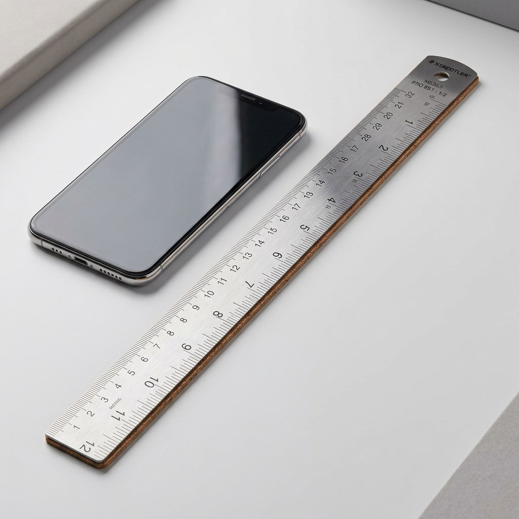 Staedtler Steel Ruler Cork Back 12