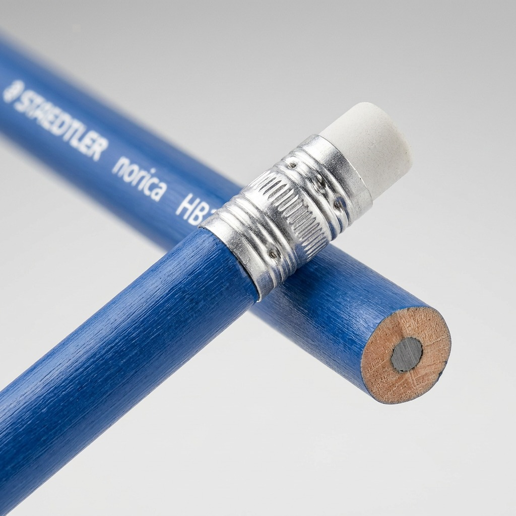 Staedtler Norica Graphite Hb2 Pencils - Set of 144 Pencils, 12 Eraser Caps