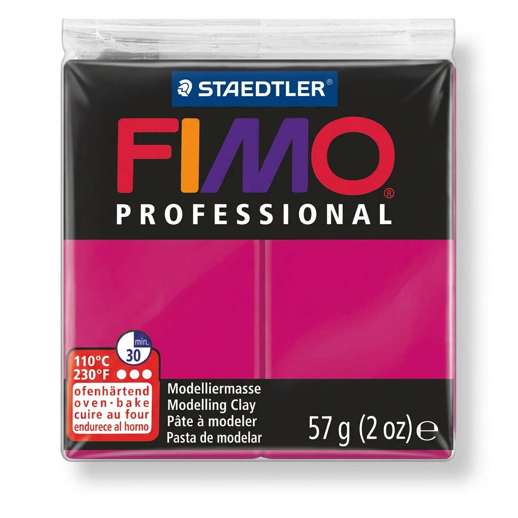 Staedtler Modelling Clay Fimo Professional True Magenta 57g (2 oz)