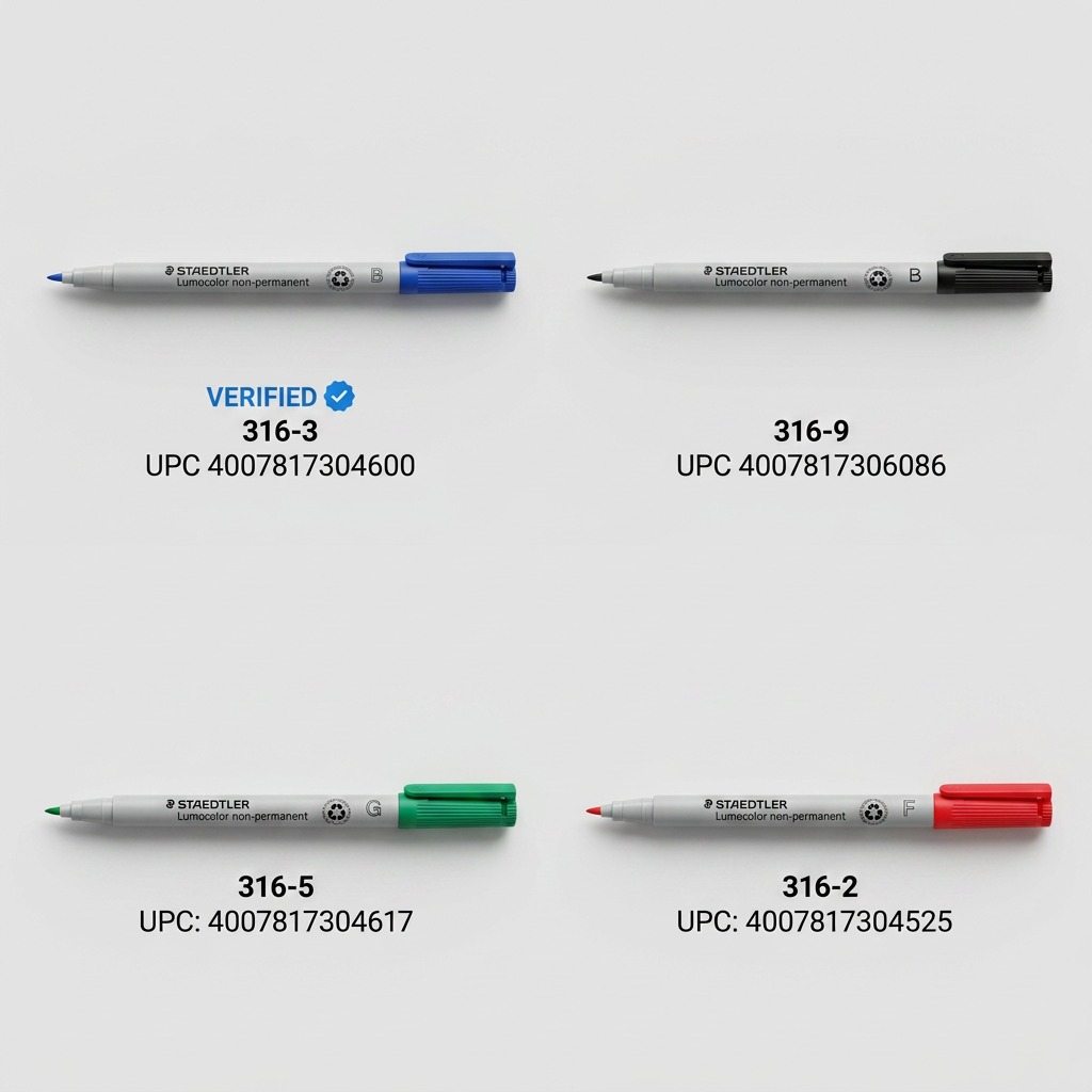 Staedtler Marker Lumocolor Water-Based Fine Red