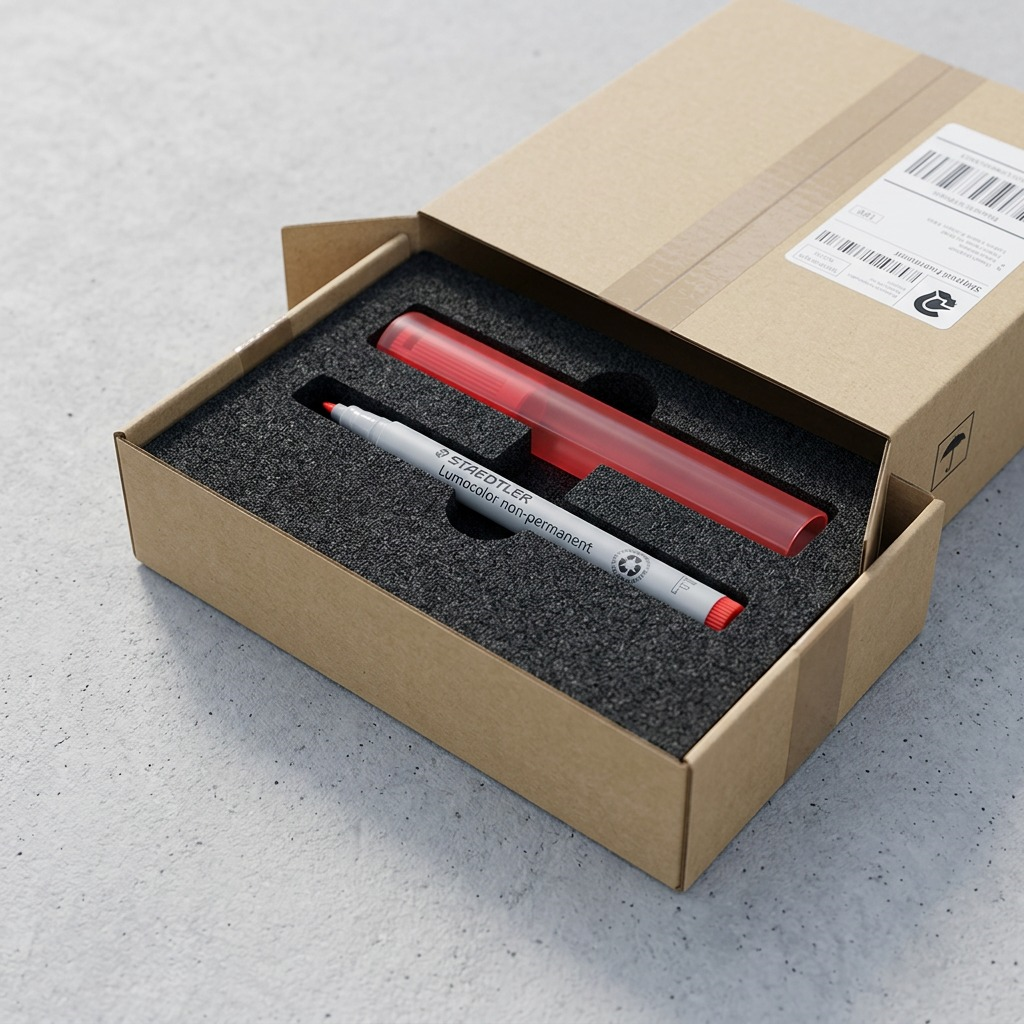 Staedtler Marker Lumocolor Water-Based Fine Red