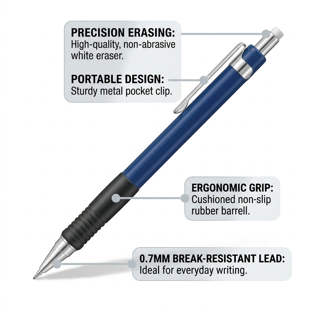 Staedtler Mechanical Pencil Mars Micro 0.7mm Black