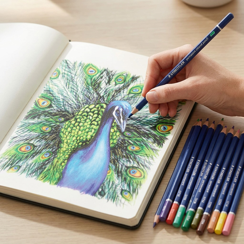 Staedtler Permanent Color Pencil, 3mm Lead
