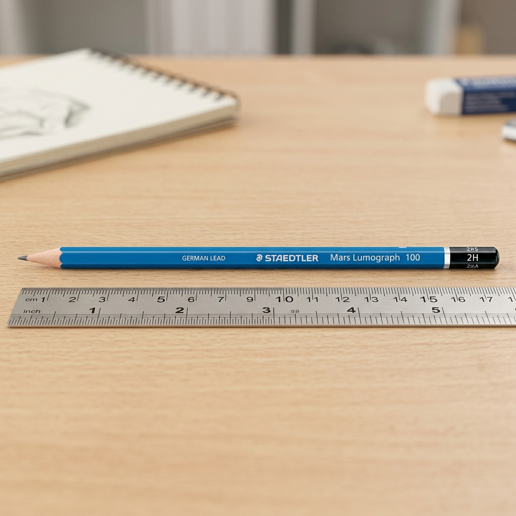 Staedtler Pencil Mars Lumograph 2H 100% PEFC
