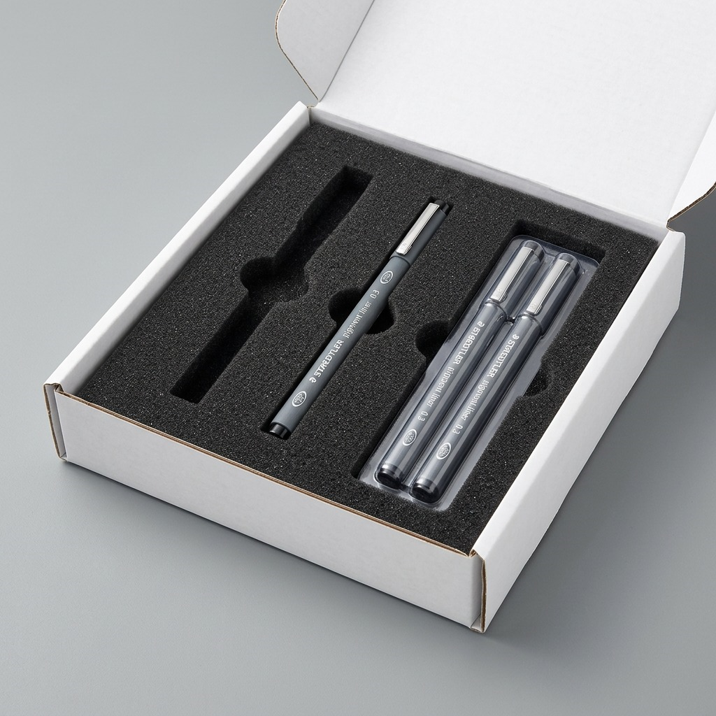 Staedtler Fineliner Pigment Liner 0.3mm Black